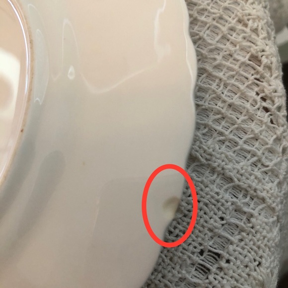 GUC- 6 Vintage English Bone China Desert Plates - Picture 9 of 10